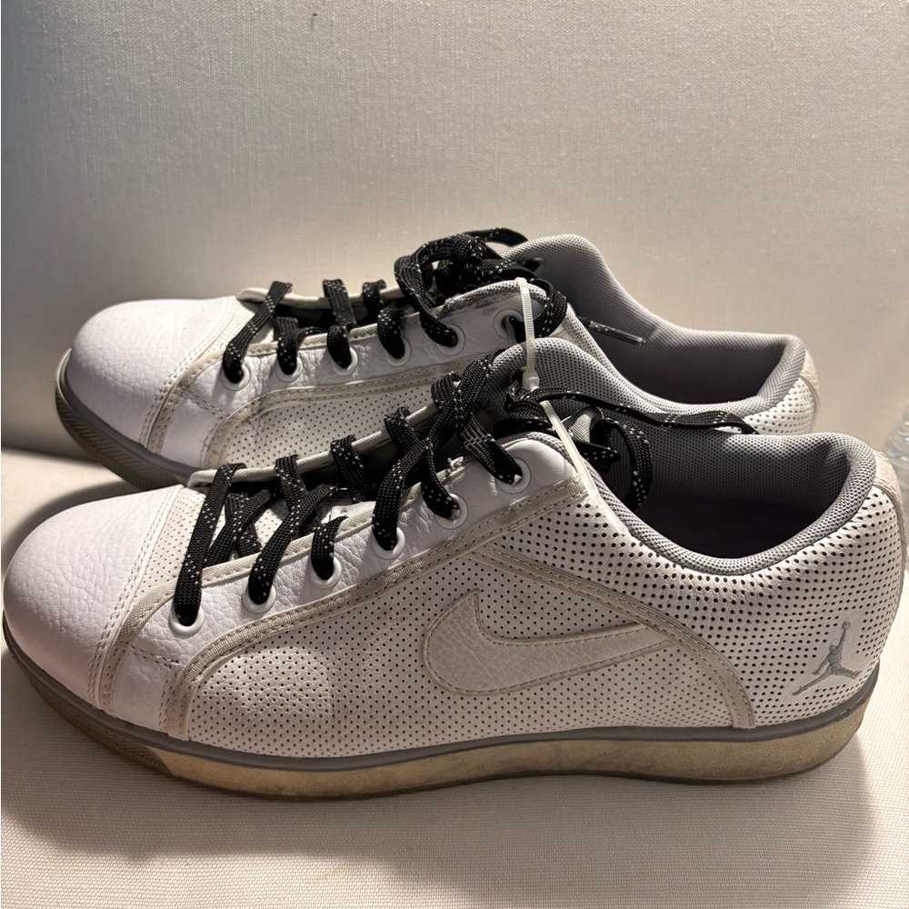 Nike White and Black Athletic Shoes